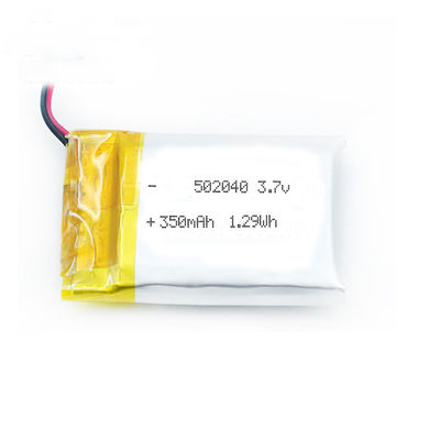 8.5g家庭電化製品のLipoポリマー電池502040 350mah