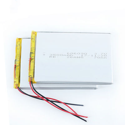 606090再充電可能な李ポリマー電池の高容量のタブレットのPC 3.7v 4000mah 14.8wh