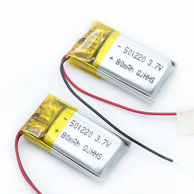 Earbuds小型無線50mah 80mah Lipo電池IEC62133 401120 501220