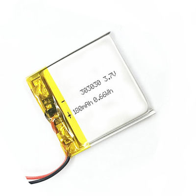 ROHS 180mah 303030 PCMとの3.7ボルト李ポリマー電池の低い自己放電