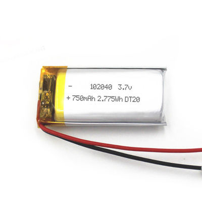 102040再充電可能な李ポリマー電池