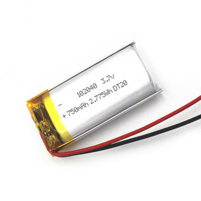 102040再充電可能な李ポリマー電池