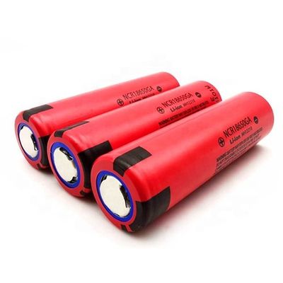 ランプ18650のNmc赤く再充電可能な電池2400Mah 3.7V MSDS