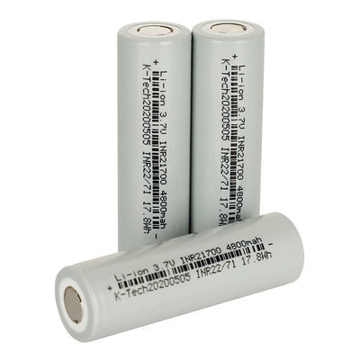 21700 4800Mah 3.7Vのリチウム イオン電池